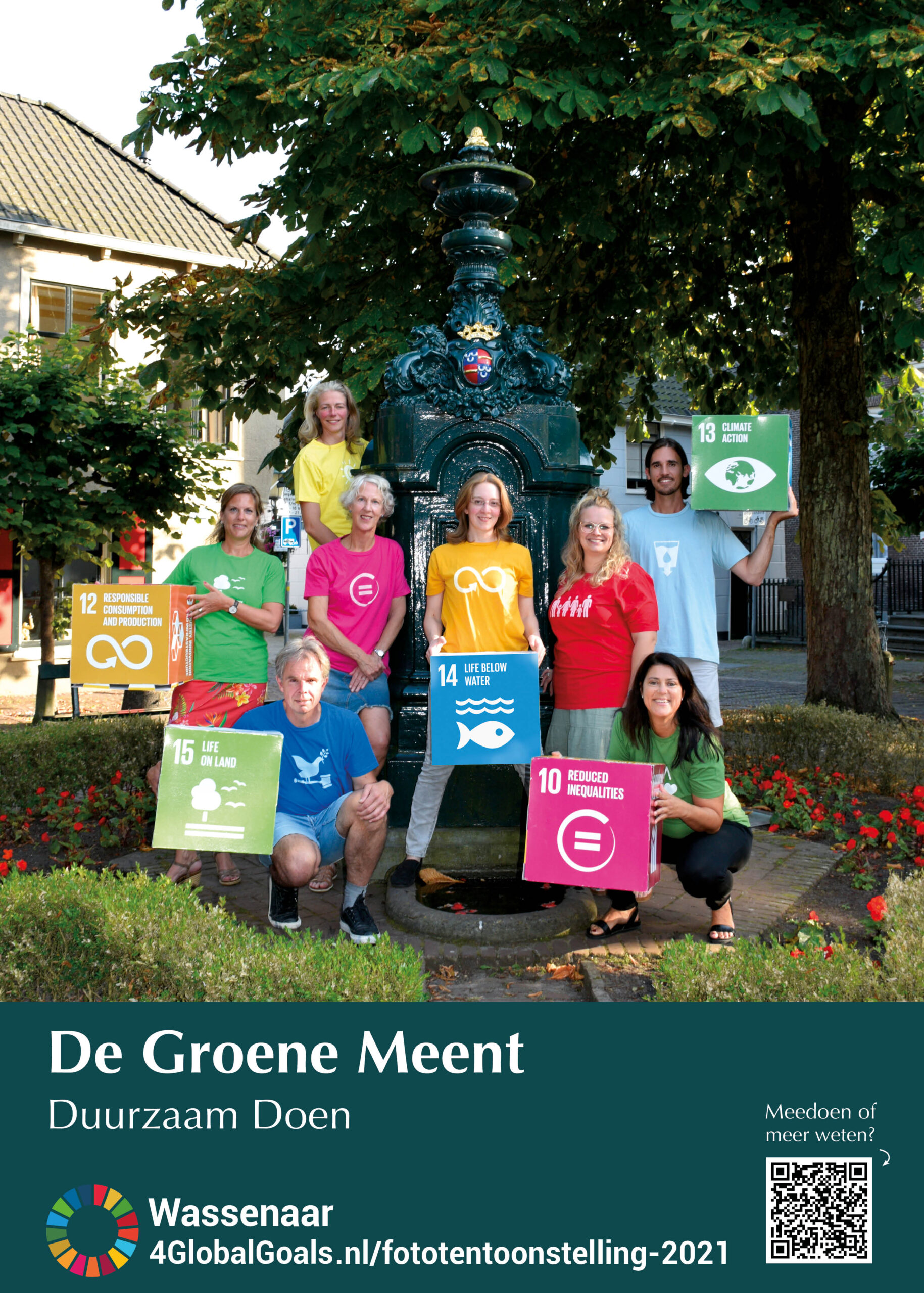 Groene Meent poster